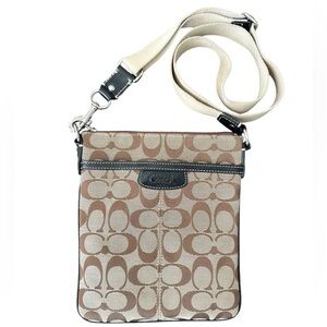 Coach Signature Logo Crossbody Bag